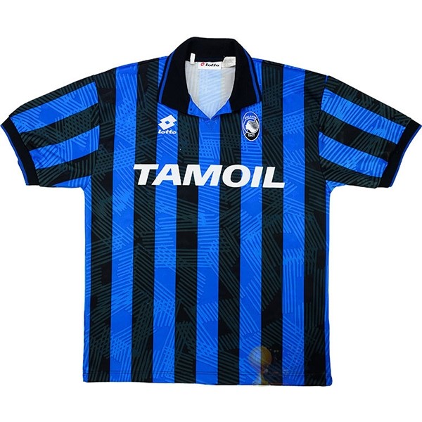 Calcio Maglie Home Maglia Atalanta Stile rétro 1991 1993 Blu